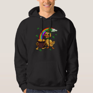 Lucky Ducky Pot of Gold Cute St Patrick s Day St P Hoodie