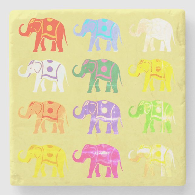 Lucky Elephant Stenunderlägg (Framsidan)