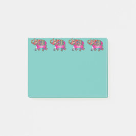 Lucky Elephants Post-it Block