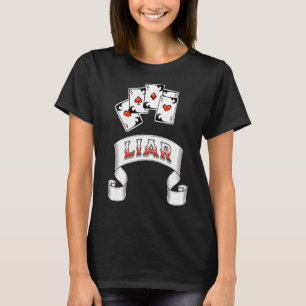 Lucky eller Liar 5 Ess Poker Hand 2 T Shirt