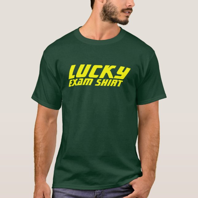Lucky Exam Shirt T-shirt (Framsida)