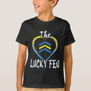 Lucky Few Heart 21 World Down Syndrome Awareness D T Shirt
