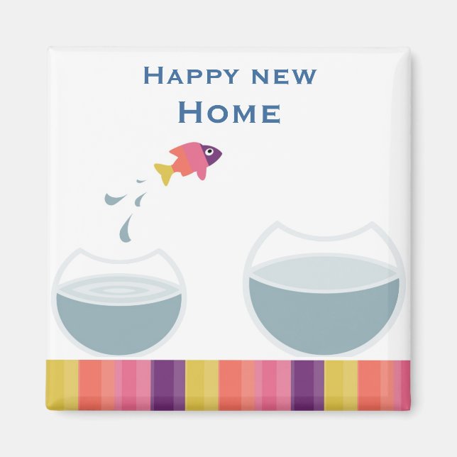 Lucky Fish Magnet (Framsidan)