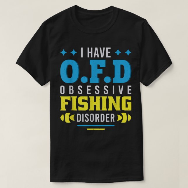 Lucky Fishing Apparel - Roliga meningar - Fishing T Shirt (Design framsida)