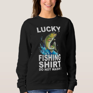 Lucky Fishing roligt T Shirt