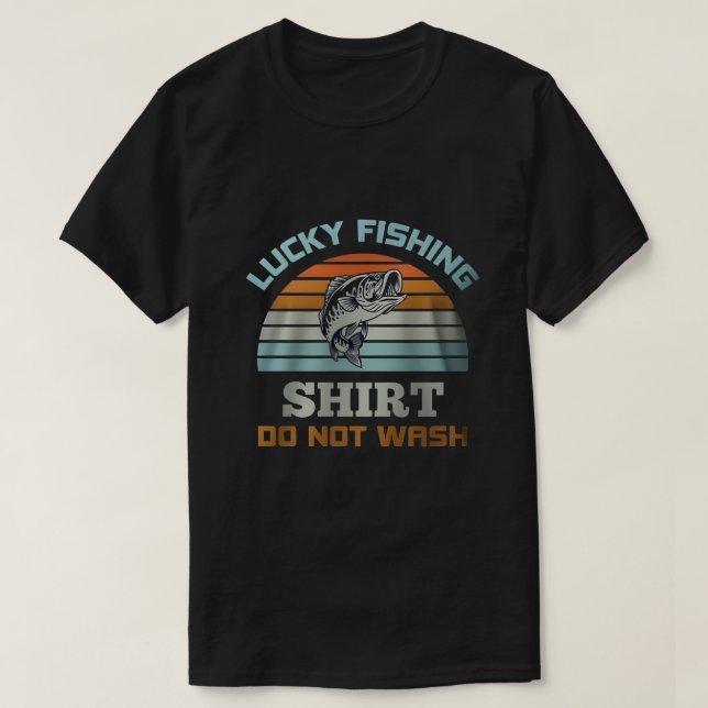 Lucky Fishing Shirt T (Design framsida)