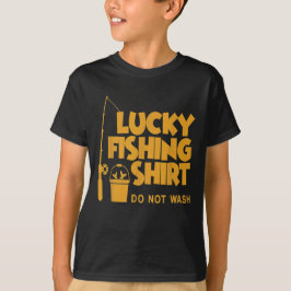 Lucky Fishing Shirt Tvättar inte T