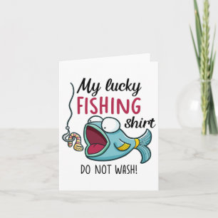 Lucky Fishing shirt Youth Kids Womens Boys Manar F Kort