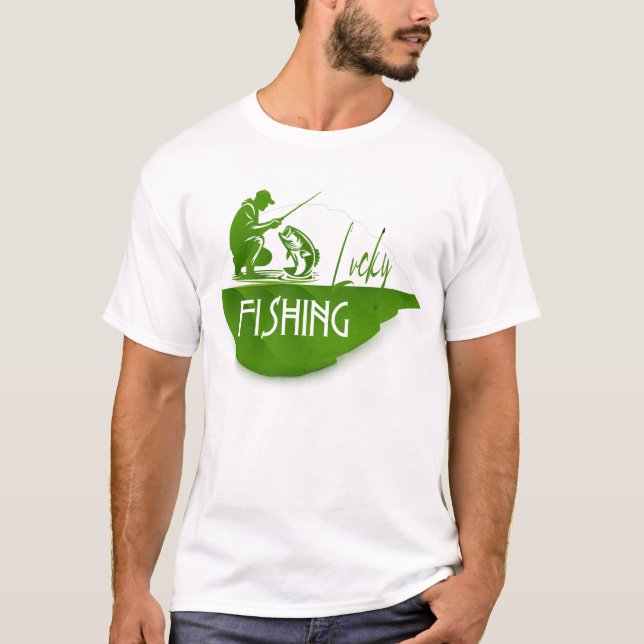 Lucky Fishing T-Shirt (Framsida)