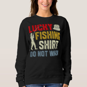 Lucky Fishing Tee Lomme Fiske som säger Manar Kvin
