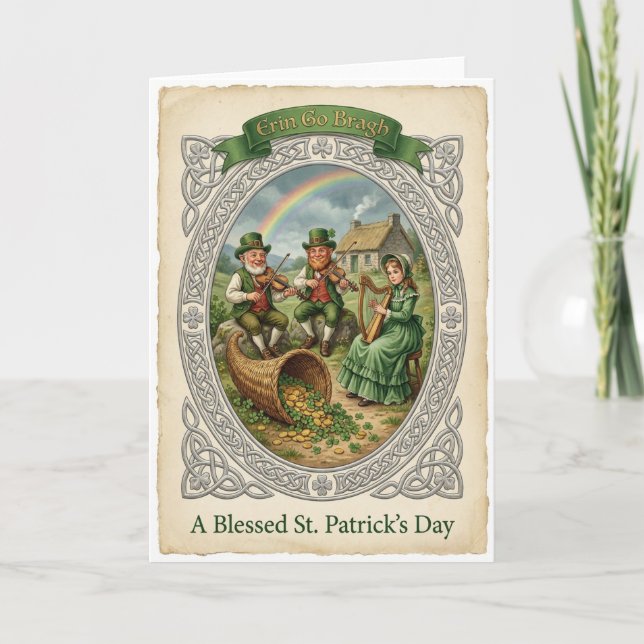 Lucky Folklore Scene Card Kort (Framsida)