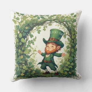 Lucky Forest Woodland Magical Leprechaun Nursery  Kudde