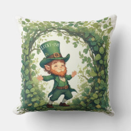 Lucky Forest Woodland Magical Leprechaun Nursery  Kudde