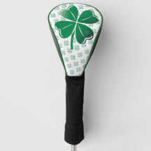 Lucky Four Leaf Clover Irish Shamrock Pattern