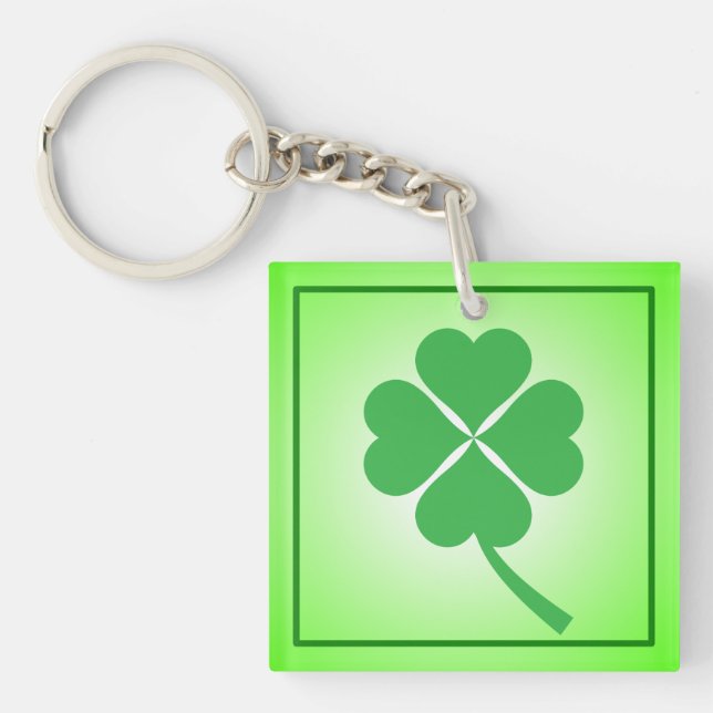 Lucky Four Löv Shamrock Design-87906 (Framsidan)