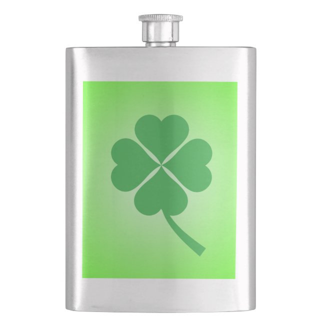 Lucky Four Löv Shamrock Design-87906 Fickplunta (Framsidan)