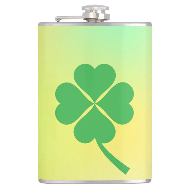 Lucky Four Löv Shamrock Design-87906 Fickplunta (Framsidan)