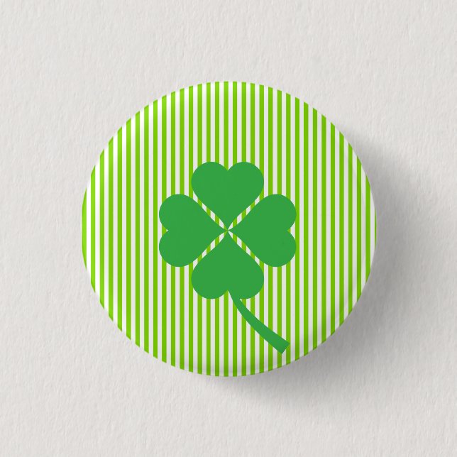 Lucky Four Löv Shamrock Design-87906 Knapp (Framsida)