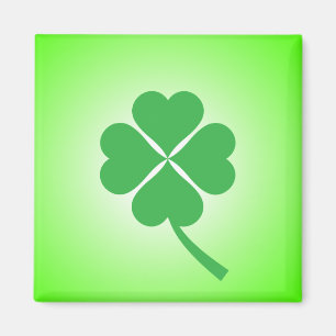 Lucky Four Löv Shamrock Design-87906 Magnet