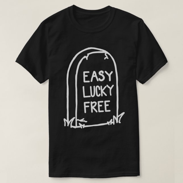 Lucky Free T Shirt (Design framsida)