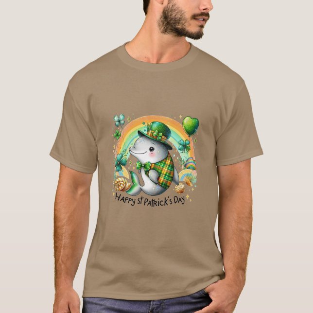 Lucky, Fresh & Festive - Perfekten St. Patrick's T Shirt (Framsida)