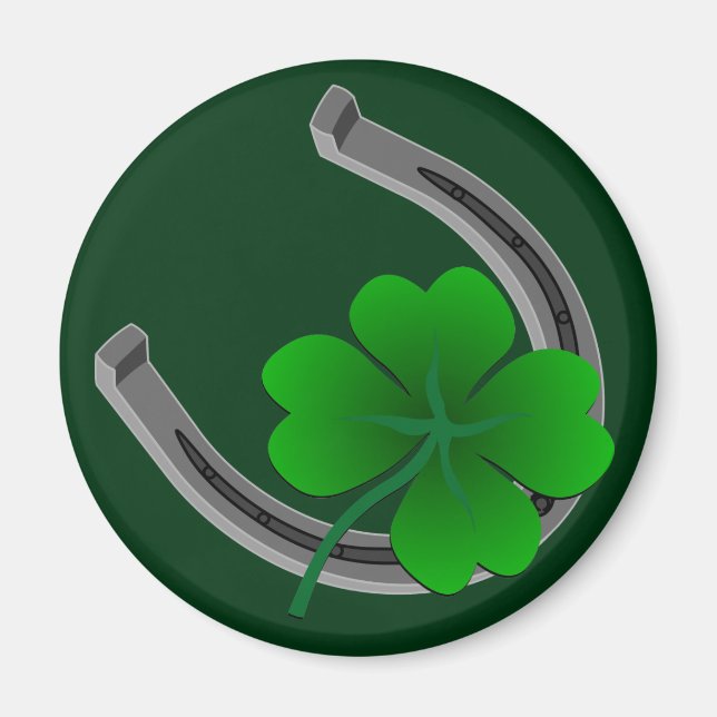 Lucky Fridge Magnet Shirt St. Patrick's Home Decor (Framsidan)