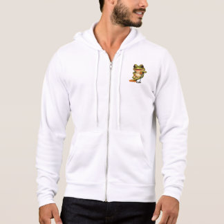 Lucky Frog Golfer's Vuxen Reversibla Tröja Med Kap