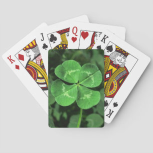 Lucky Fyra-Löv-Klöver-betalkort Spel Kort