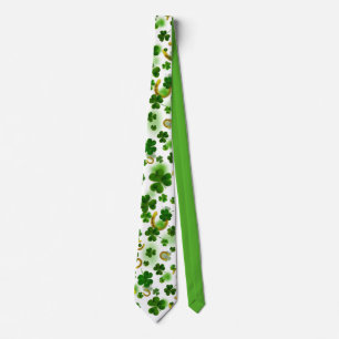 Lucky Fyrklöver Horseshoe Grönt St. Patrick Slips