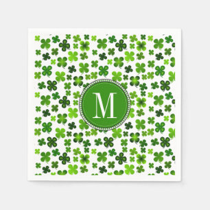 Lucky Fyrklöver Irish Saint patrick's day Pappersservett