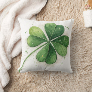 Lucky Fyrklöver St patrick's day Kudde