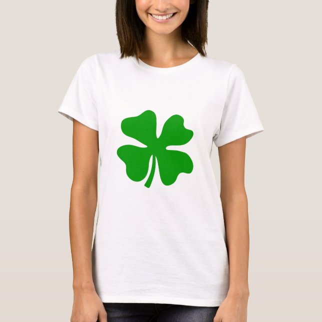 Lucky fyrklöver | ST PATTY'S DAY Tee (Framsida)