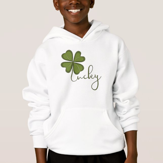 Lucky Fyrklöver T Shirt (Framsida)