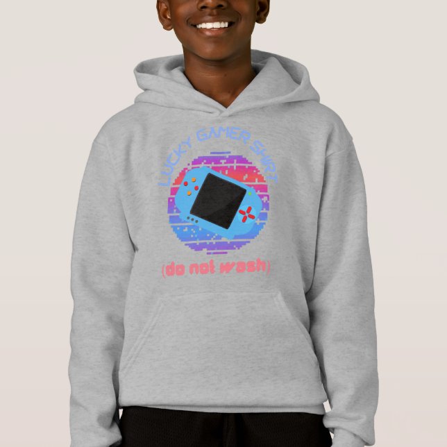LUCKY GAMER SHIRT tvättar inte T (Framsida)