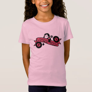 Lucky Girl 8 Ball Tur T Shirt
