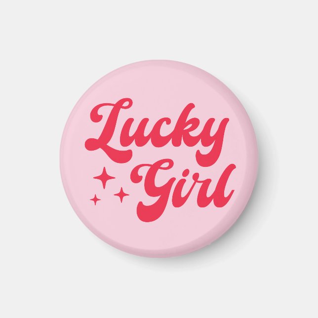 Lucky Girl Magnet (Framsidan)