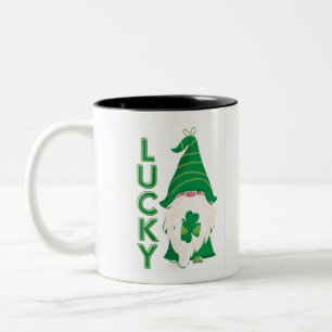 Lucky Gnome Två-Tonad Mugg