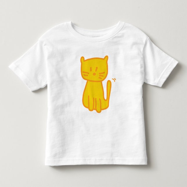 Lucky Golden Cat T Shirt (Framsida)