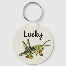 Lucky Grashopper Keychain Nyckelring