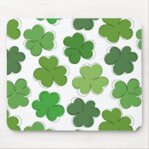 Lucky grönt klöver. Disline shamrock.