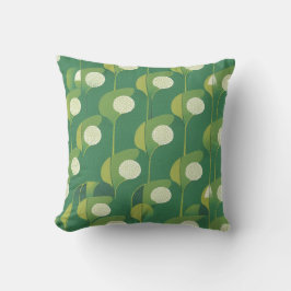 Lucky Grönt mönster Kudde