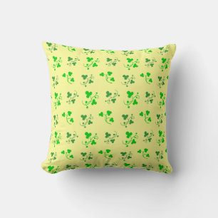 Lucky Grönt Shamrocks Pillow Kudde