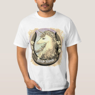 Lucky Guld Unicorn T Shirt