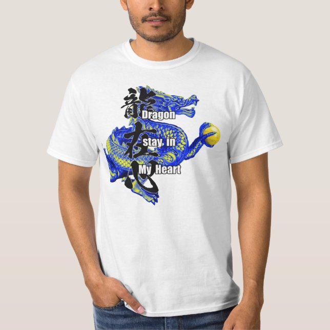 Lucky Happy Jewel Dragon T-shirt (Framsida)