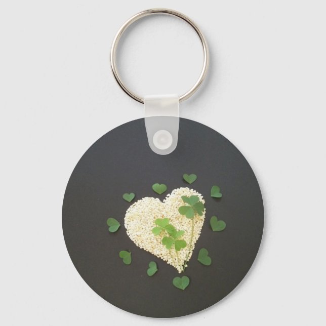 Lucky Hearts Keychain Nyckelring (Framsida)