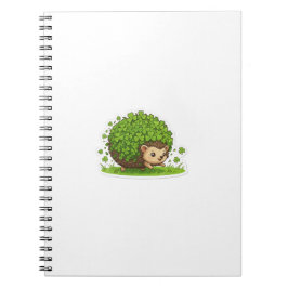 Lucky Hedgehog St.Patrick's Day Anteckningsbok