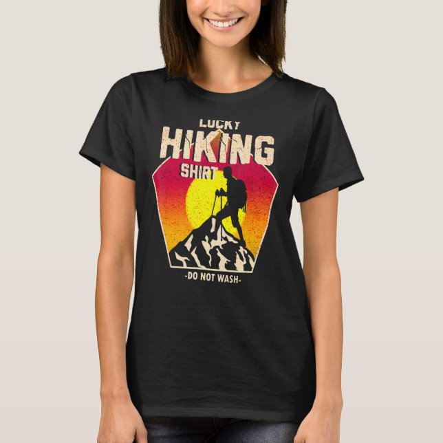 Lucky Hiking 4 T Shirt (Framsida)