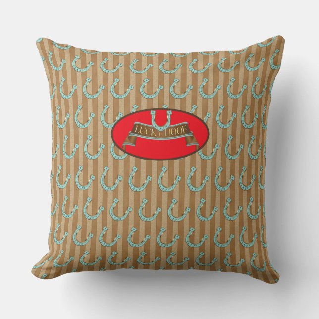 Lucky Hoof - Pillow Kudde (Framsida)