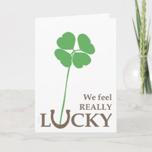 Lucky Horseshoe Administrativa Professioneller Tack Kort