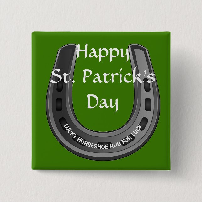 Lucky Horseshoe Knapp (Framsida)
